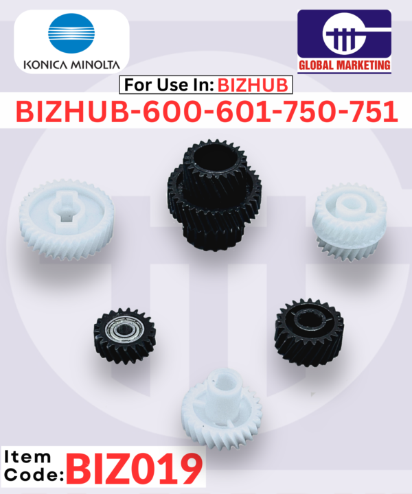 BIZ019 - DEVELOPING GEAR SET 6 Pcs