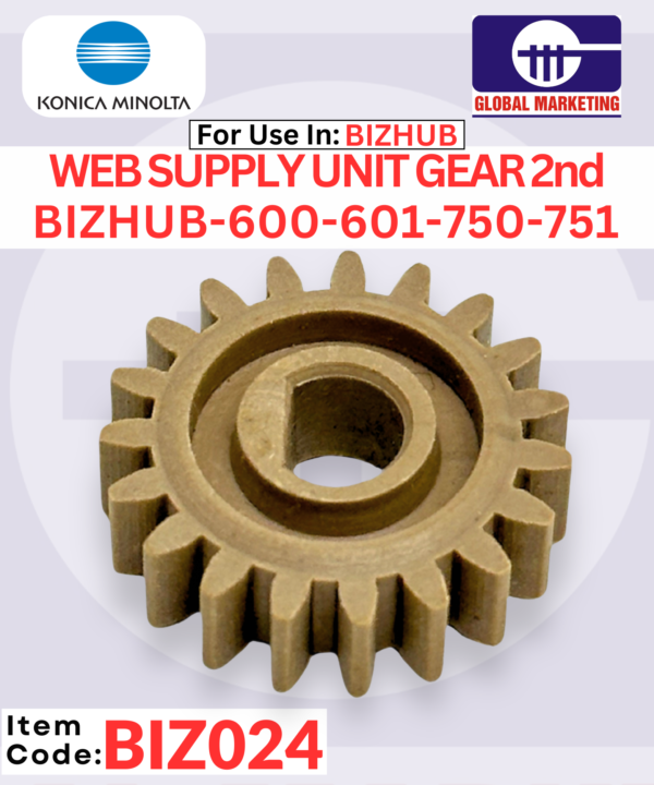 BIZ024 - WEB SUPPLY UNIT GEAR 2nd
