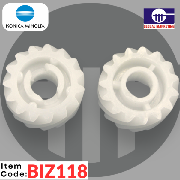BIZ118 - TONER RECYLE PIPE GEAR SET 2 PCS - Image 3