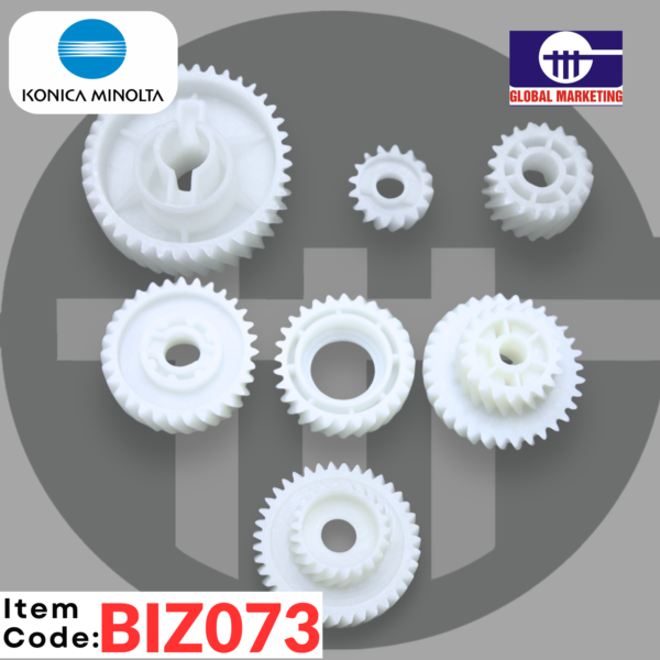 BIZ073 - DEVELOPING GEAR SET BIZHUB 950  7 PCS - Image 11
