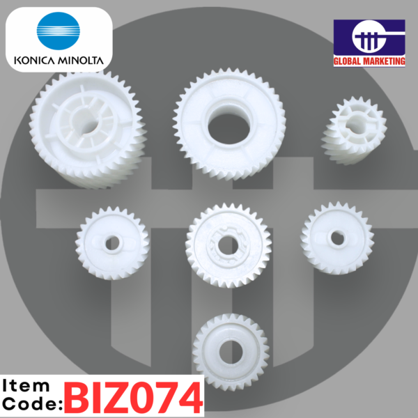 BIZ074 - DEVELOPING GEAR SET BIZHUB PRO 1050 7 PCS - Image 5