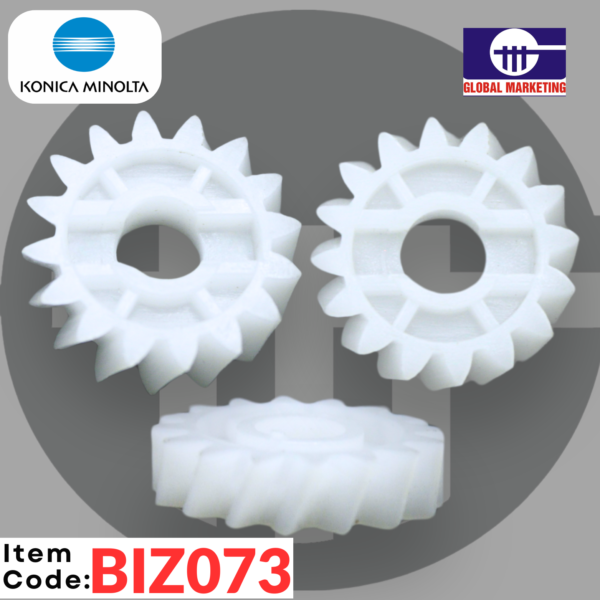 BIZ073 - DEVELOPING GEAR SET BIZHUB 950  7 PCS - Image 2