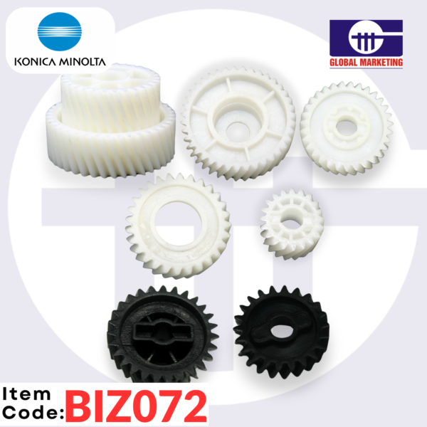 BIZ072 - DEVELOPING GEAR SET BIZHUB 920 7 PCS - Image 19