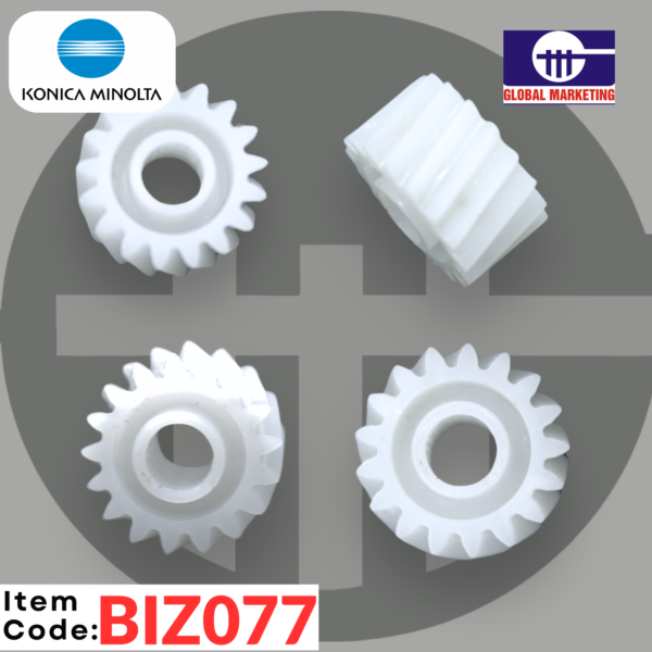 BIZ077 - DEVELOPING UNIT GEAR SET (color) 4PCS - Image 3