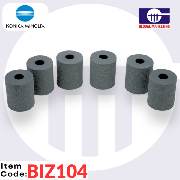 BIZ104 - PAPER EXIT  ROLLER (MEDIUM) 6PCS - Image 4