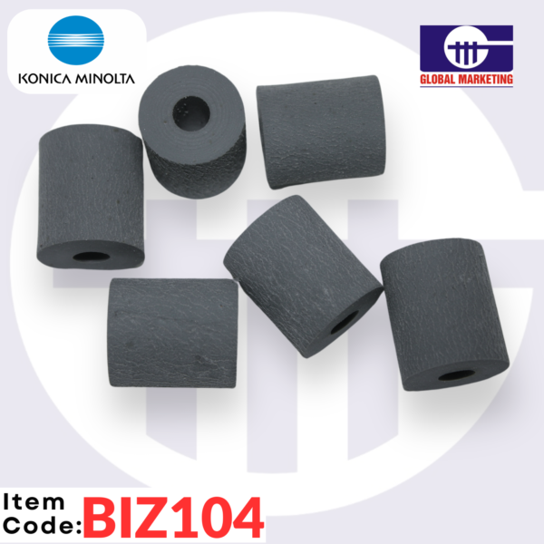 BIZ104 - PAPER EXIT  ROLLER (MEDIUM) 6PCS - Image 5