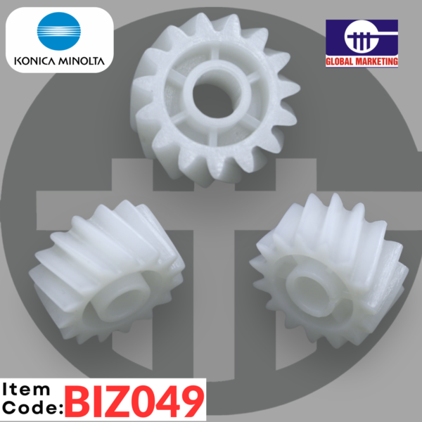 BIZ049 - BLACK DEVELOPER UNIT GEAR SET 4PCS - Image 6