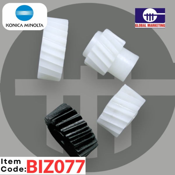 BIZ077 - DEVELOPING UNIT GEAR SET (color) 4PCS - Image 6