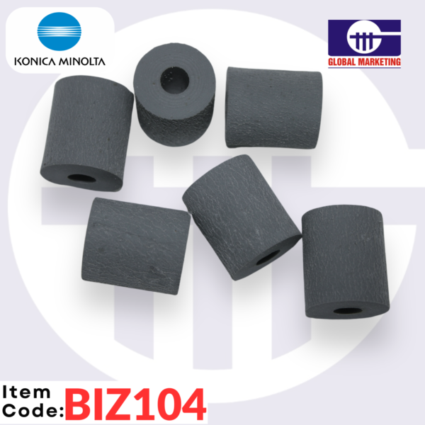 BIZ104 - PAPER EXIT  ROLLER (MEDIUM) 6PCS - Image 2