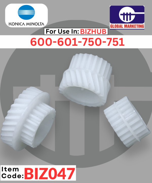 BIZ047 - ADU BELT DRIVE GEAR SET 3PCS