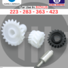 BIZ071 - DEVELOPING GEAR KIT (with shaft)  4PCS