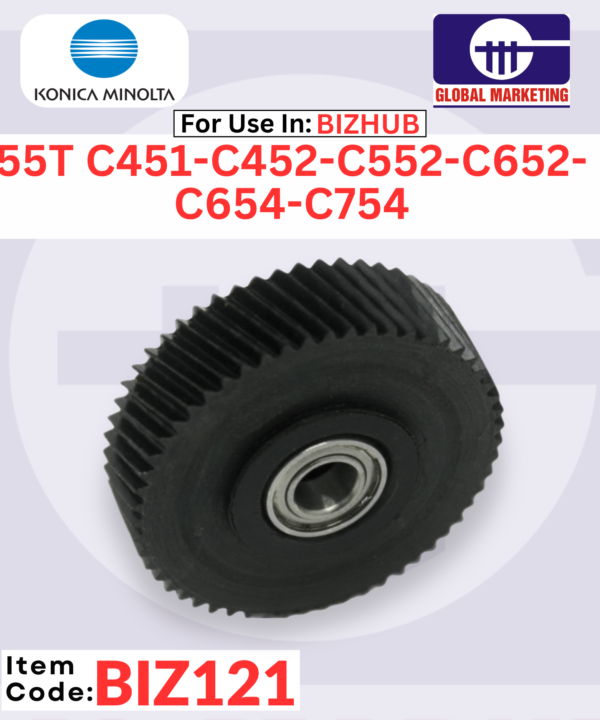 BIZ121 - TRANFER MOTOR GEAR (Hand made)