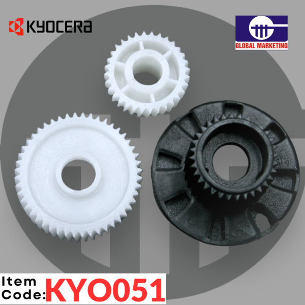 KYO51 - TONER HOPPER GEAR SET 3PCS - Image 3