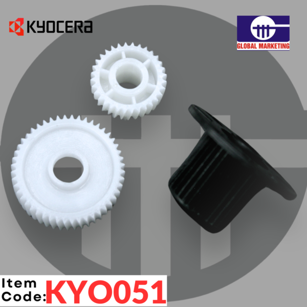 KYO51 - TONER HOPPER GEAR SET 3PCS - Image 6