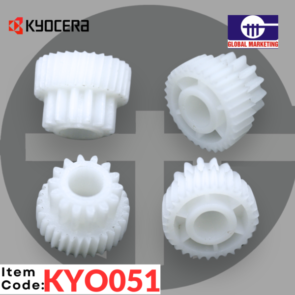 KYO51 - TONER HOPPER GEAR SET 3PCS - Image 2