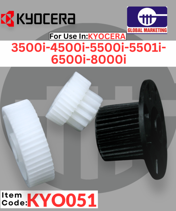 KYO51 - TONER HOPPER GEAR SET 3PCS