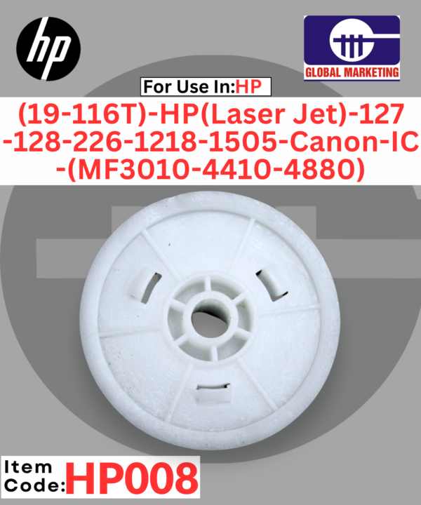HP08 - MAIN BELT DRIVE GEAR (19-116T) 1PCS