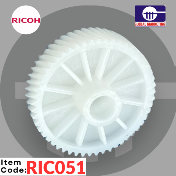 RIC51 - MAIN DRIVE MOTOR GEAR (WHITE)1PCS - Image 3