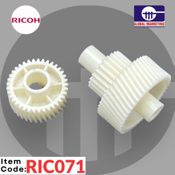 RIC71 - DEVELOPER TANK MOTOR GEAR 2PCS - Image 3