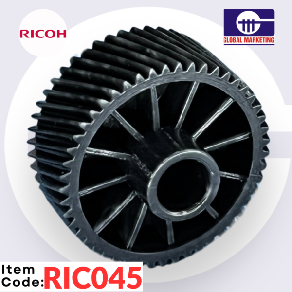 RIC45 - MAIN DRIVE MOTOR GEAR (BLACK) 1PCS - Image 5
