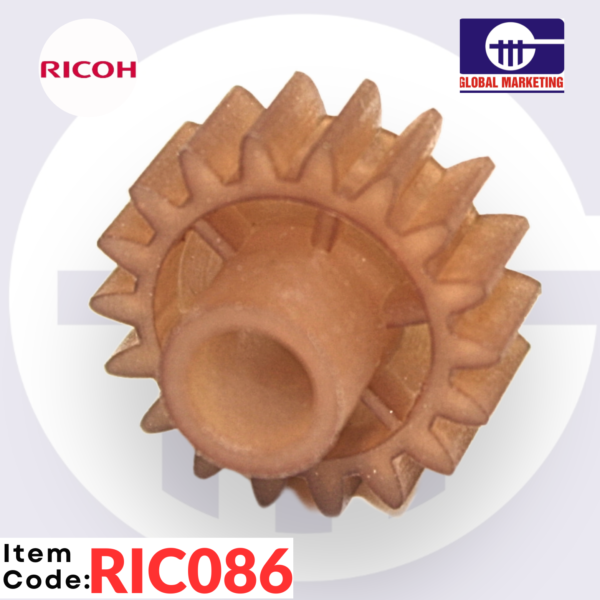 RIC86 - FUSER DRIVE ROLLER GEAR 1PCS - Image 4