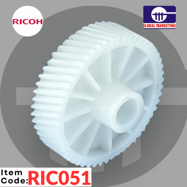 RIC51 - MAIN DRIVE MOTOR GEAR (WHITE)1PCS - Image 5