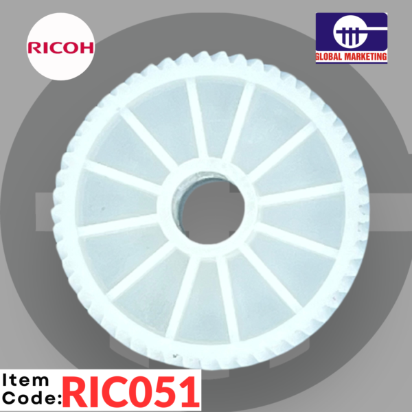 RIC51 - MAIN DRIVE MOTOR GEAR (WHITE)1PCS - Image 6