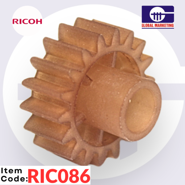 RIC86 - FUSER DRIVE ROLLER GEAR 1PCS - Image 6