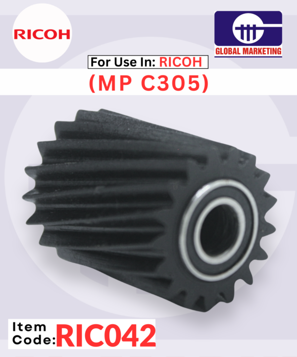 RIC42 - HEATER MAIN DRIVE GEAR 1PCS