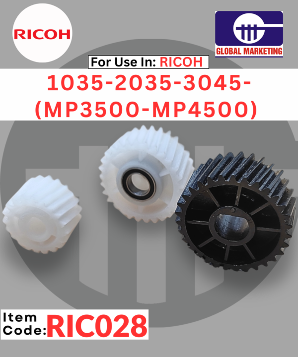 RIC28 - DEVELOPING GEAR KIT 3PCS