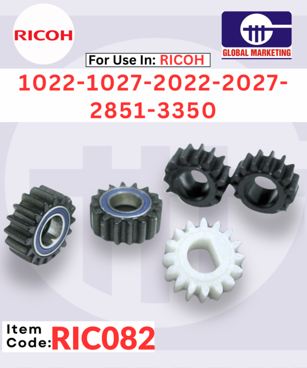 RIC82 - DEVELOPING GEAR KIT 5PCS