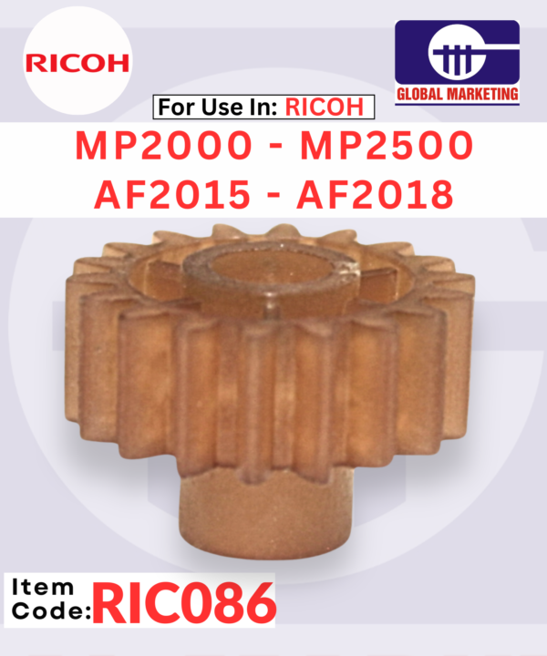RIC86 - FUSER DRIVE ROLLER GEAR 1PCS