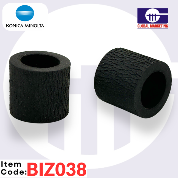 BIZ038 - MANUAL PAPER FEED RUBBER (DYE MADE) 2PCS - Image 3