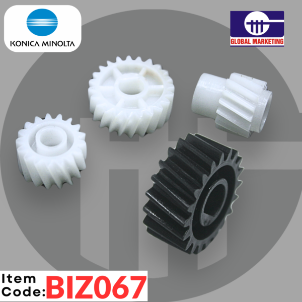 BIZ067 - DEVELOPER UNIT GEAR SET (color) 4PCS - Image 3