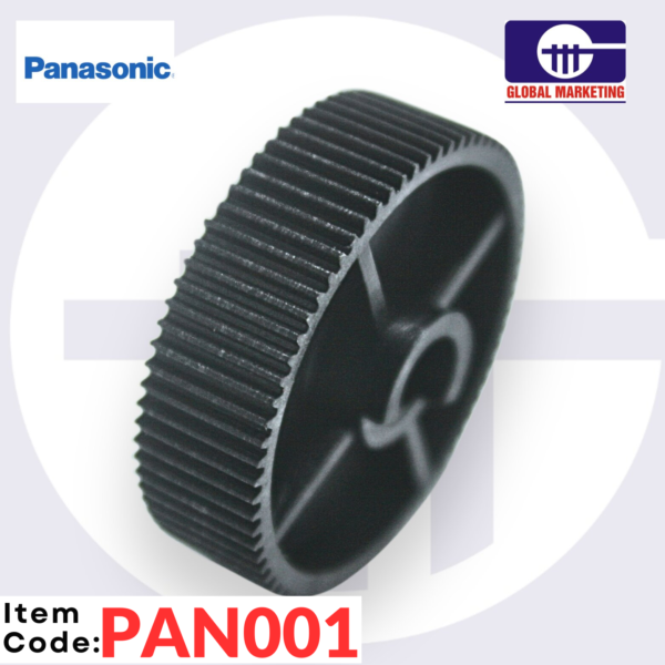 PAN01 - A.D.U MAIN DRIVE GEAR (BLACK) 1PCS - Image 3
