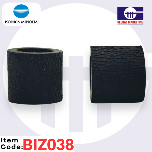 BIZ038 - MANUAL PAPER FEED RUBBER (DYE MADE) 2PCS - Image 2