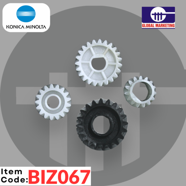 BIZ067 - DEVELOPER UNIT GEAR SET (color) 4PCS - Image 4