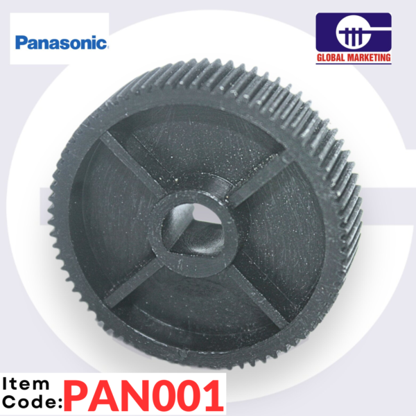 PAN01 - A.D.U MAIN DRIVE GEAR (BLACK) 1PCS - Image 4