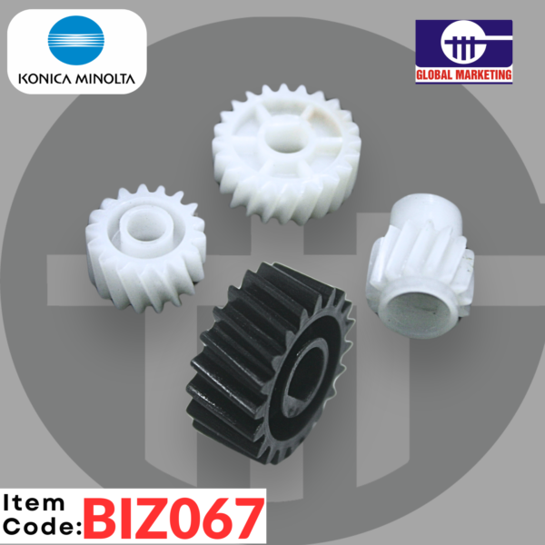 BIZ067 - DEVELOPER UNIT GEAR SET (color) 4PCS - Image 2