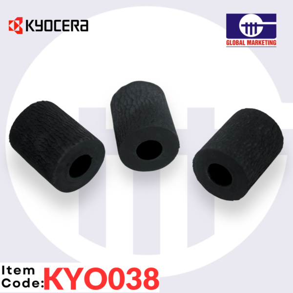 KYO38 - PAPER FEED ROLLER 3PCS - Image 5