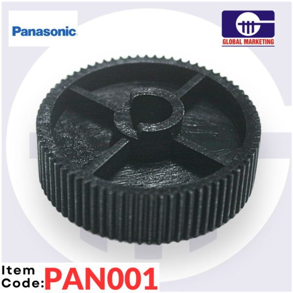 PAN01 - A.D.U MAIN DRIVE GEAR (BLACK) 1PCS - Image 2
