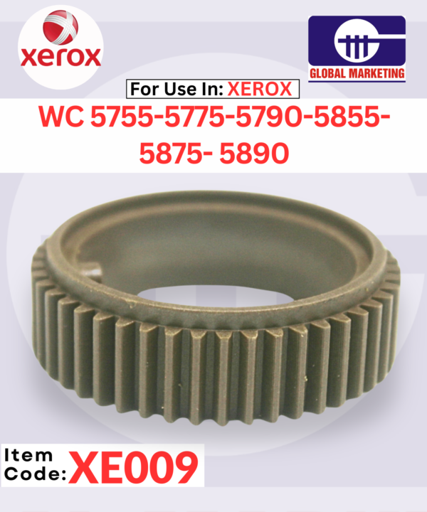 XE09 - HEATER ROLLER GEAR (China Material) 1PCS