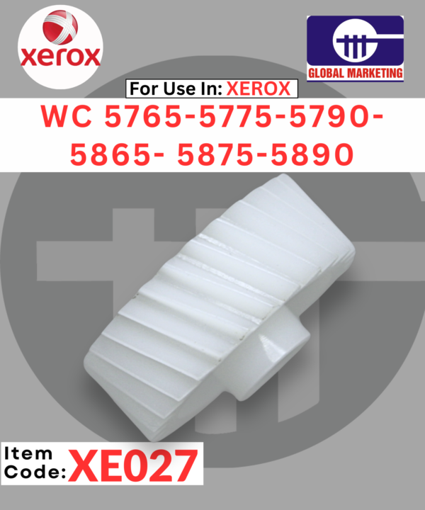 XE27 - MAGNET ROLLER DRIVE GEAR (white 27 teeth) 1PCS